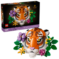 Colectia de fauna, Tigru, +18 ani, 31217, 744 piese, Lego