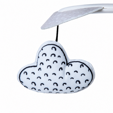 Carusel Muzical Mobil 3-In-1, Take-Along - Black & White Decor, 0 luni+, Tiny Love 783107