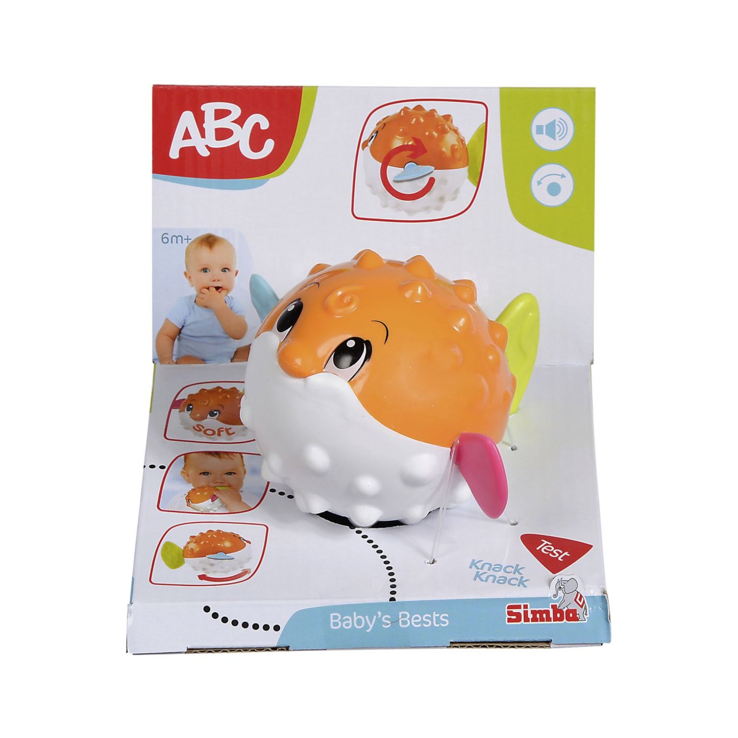 Jucarie de baie, Peste, 6 luni+, 104010003, ABC