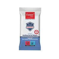 Servetele umede antibacteriene, Sensitive, 15 bucati, Expert Wipes