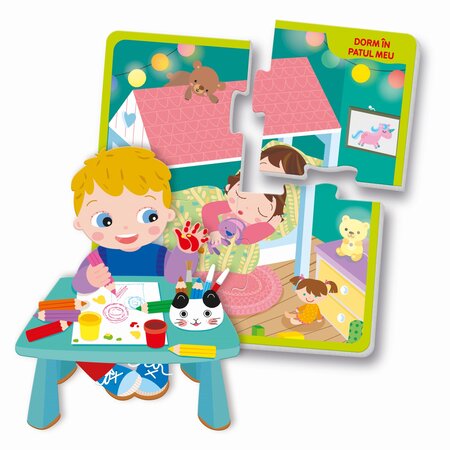 Joc educativ Invat Singur Agerino, 2-4 ani, Clementoni 783135