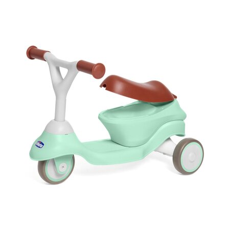 Tricicleta transformabila 2 in 1 Ride On, Verde Menta, 1-4 ani, Chicco 783167