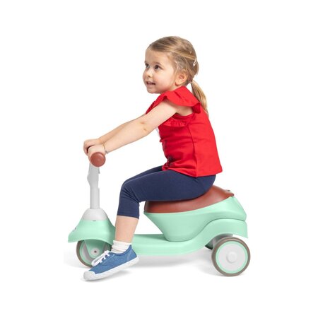Tricicleta transformabila 2 in 1 Ride On, Verde Menta, 1-4 ani, Chicco 783168
