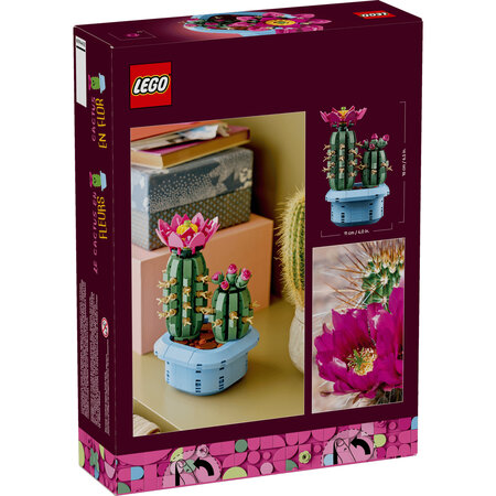 Cactus inflorit Botanicals, +9 ani, 11509, 482 piese, Lego 783195