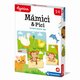 Joc educativ Mamici si Pici Agerino, 2-4 ani, Clementoni 783162