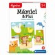 Joc educativ Mamici si Pici Agerino, 2-4 ani, Clementoni 783158