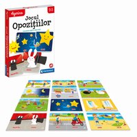 Joc educativ Jocul Opozitiilor Agerino, 3-5 ani, Clementoni