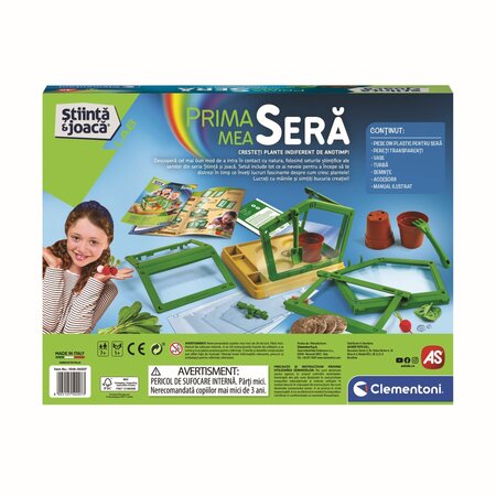 Stiinta si joaca, Prima mea Sera, 7 ani+, Clementoni 783248