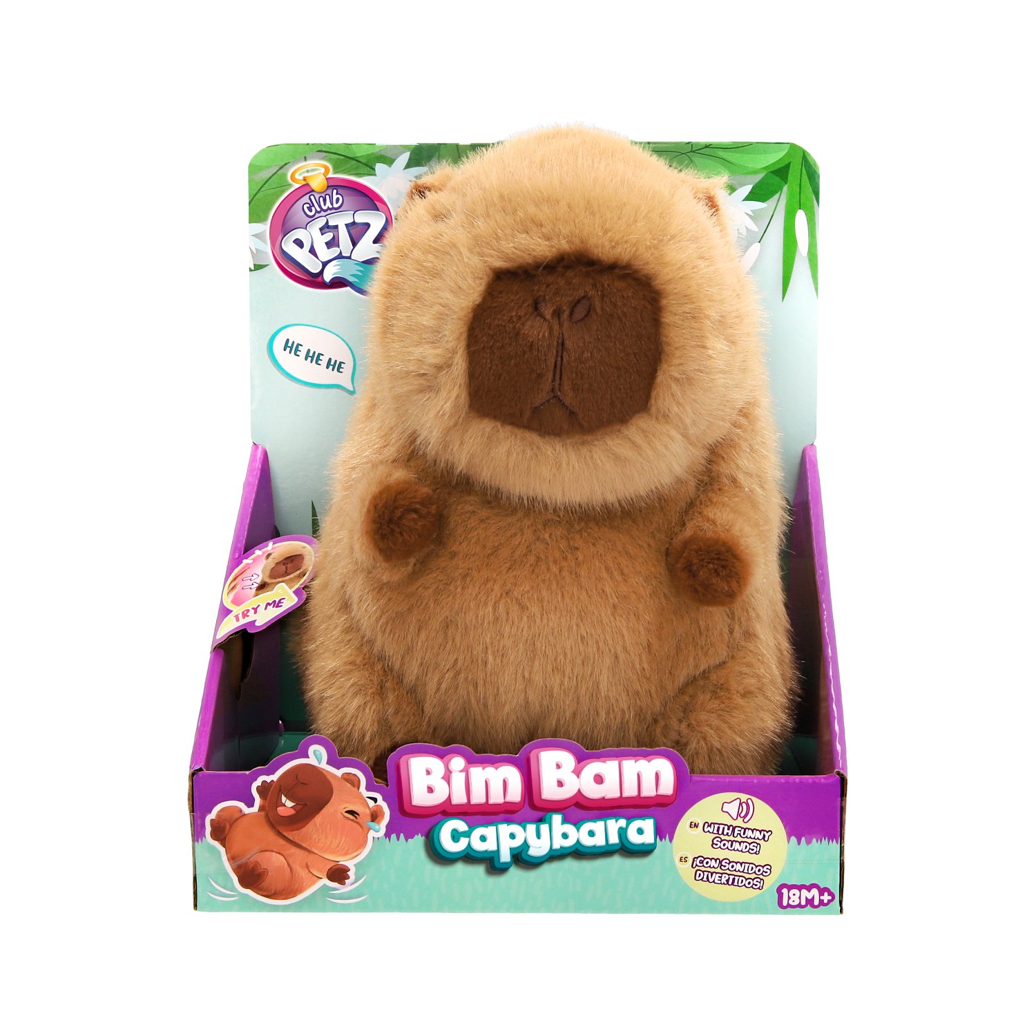 Jucarie Capybara, 18 luni+, Bim Bam