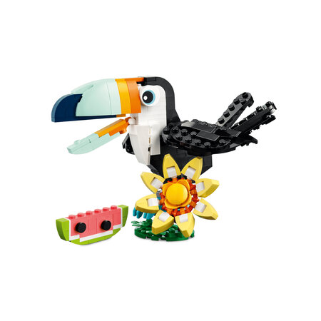 Animale salbatice tucan tropical, +7 ani, 225 piese, Lego 783268