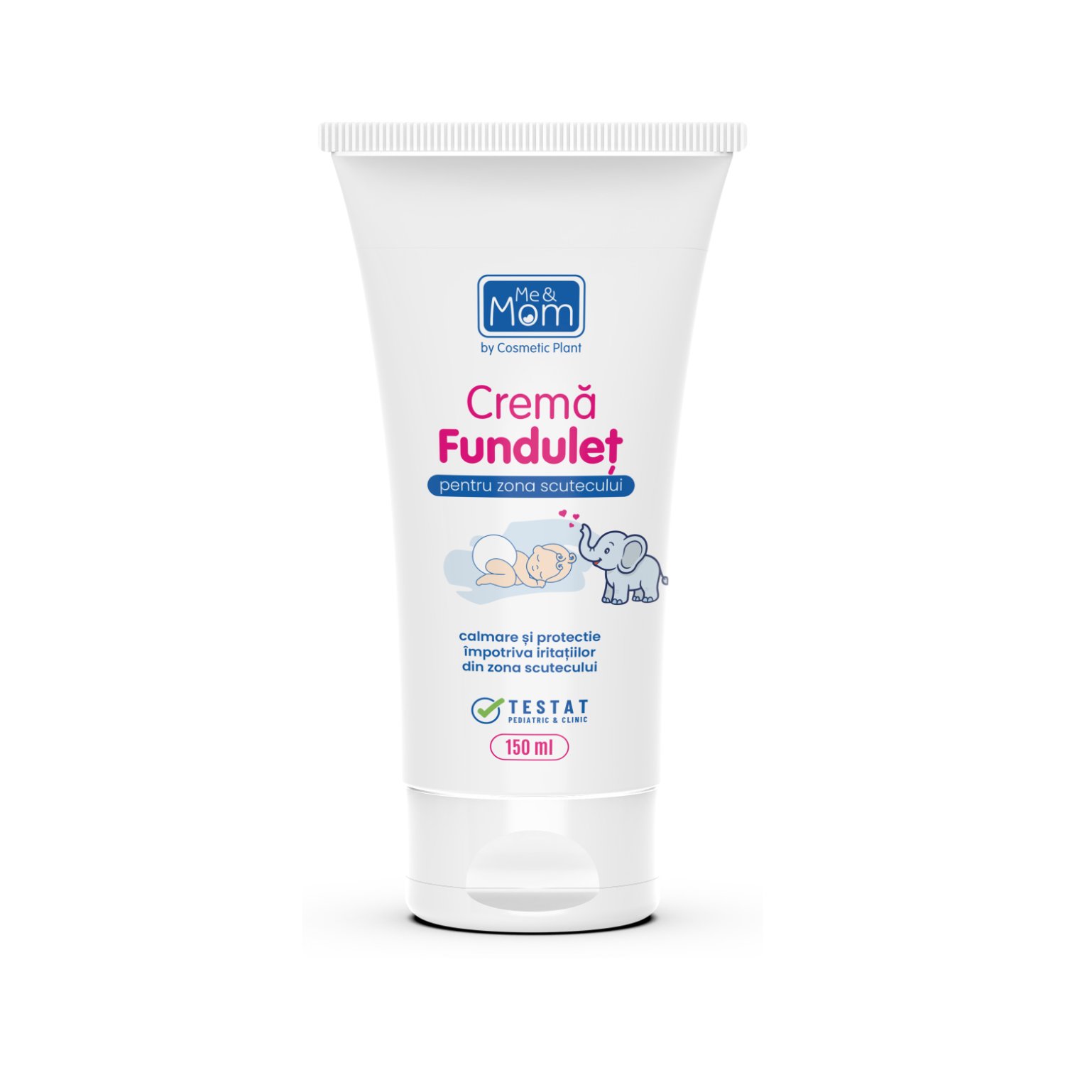 Crema pentru fundulet Me & Mom, 150 ml, Cosmetic Plant