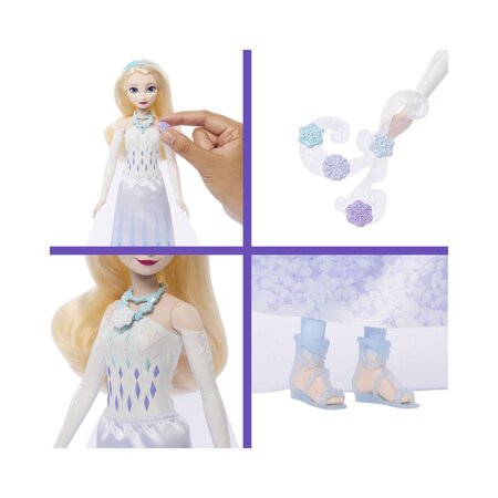Papusa Elsa Jewel Reveal, 3 ani+, Disney 783349