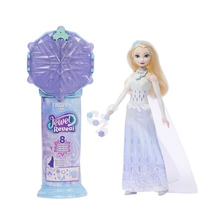 Papusa Elsa Jewel Reveal, 3 ani+, Disney 783346
