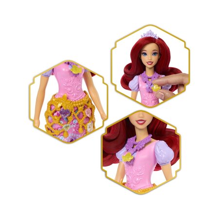 Papusa Ariel Jewel Reveal, 3 ani+, Disney 783365