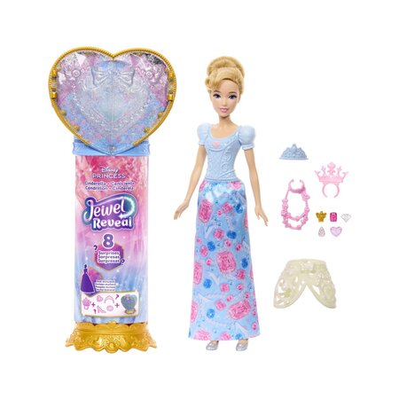 Papusa Cenusareasa Jewel Reveal, 3 ani+, Disney 783390