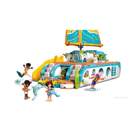 Calatorie aventuroasa cu barca Friends, +8 ani, 42664, 685 piese, Lego 783438