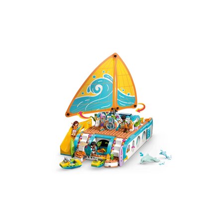 Calatorie aventuroasa cu barca Friends, +8 ani, 42664, 685 piese, Lego 783435