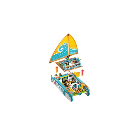 Calatorie aventuroasa cu barca Friends, +8 ani, 42664, 685 piese, Lego 783436
