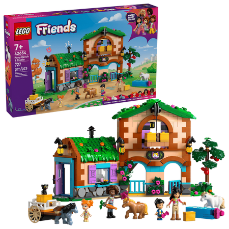 Ferma si grajd pentru ponei Friends, +7 ani, 42654, 727 piese, Lego