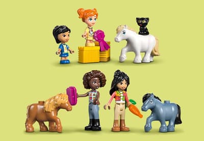 LEGO Friends 4 personaje si animale la ferma