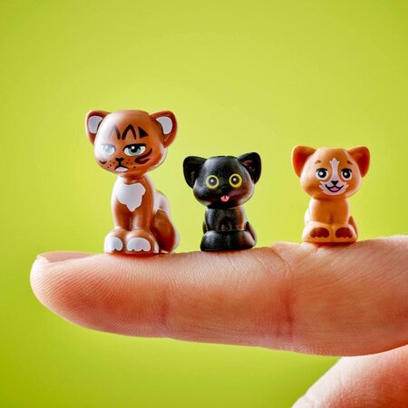 Petrecere de ziua de nastere a pisicii si casuta din copac Friends, 6 ani+, 42666, 321 piese, Lego 783484