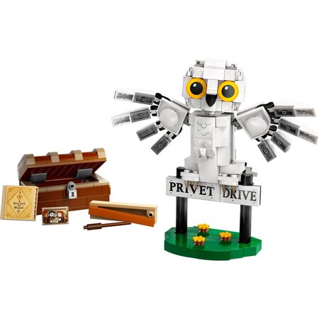 Hedwing pe privet drive nr.4 Harry Potter, +7 ani, 337 piese, Lego 783507