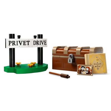 Hedwing pe privet drive nr.4 Harry Potter, +7 ani, 337 piese, Lego 783498