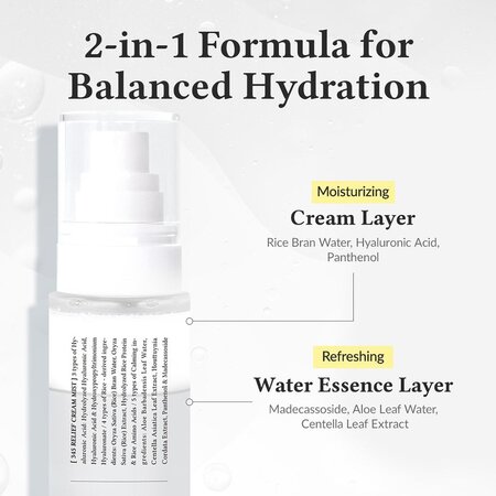 Mist cremos pentru fata 345 Relief, 100 ml, Dr. Althea 783495