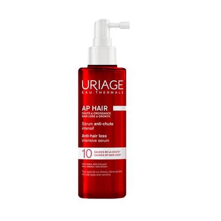 Ser intensiv impotriva caderii parului AP Hair, 100 ml, Uriage