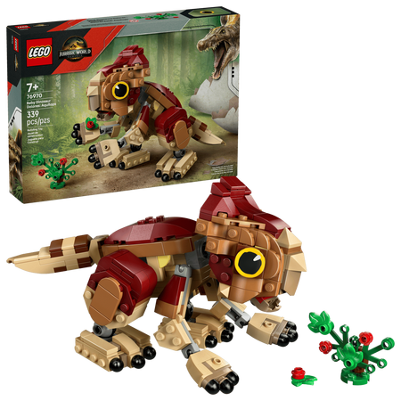 Puiul de dinozaur Dolores Aquilops Jurassic World, +7 ani, 339 piese, Lego