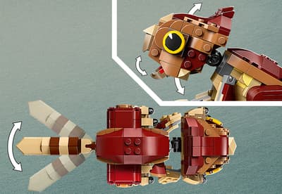 LEGO Jurassic World dinozaur articulat pentru joaca