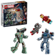 Iron Man si War Machine vs Dronele Hammer Marvel, +7 ani, 76320, 204 piese, Lego 783529