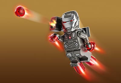 LEGO Marvel armele lui War Machine