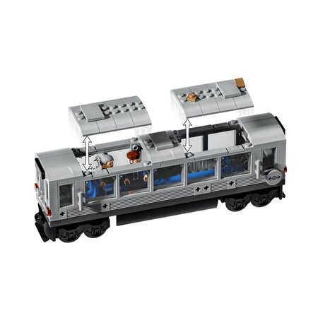 Lupta pe acoperisul trenului dintre Omul Paianjen si Doc Ock Marv, +9 ani, 76321, 393 piese, Lego 783560