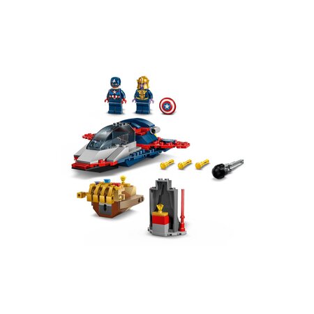 Razbunatorii Capitanului America vs Thanos Marvel, +4 ani, 107 piese, Lego 783580