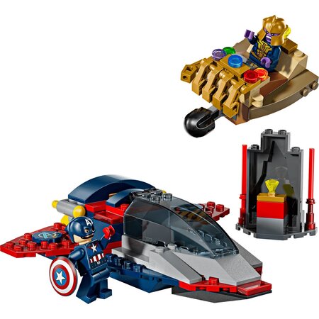 Razbunatorii Capitanului America vs Thanos Marvel, +4 ani, 107 piese, Lego 783576