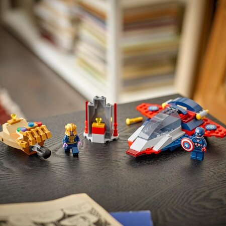 Razbunatorii Capitanului America vs Thanos Marvel, +4 ani, 107 piese, Lego 783575
