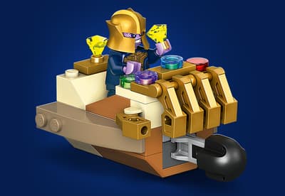 LEGO Marvel nava spatiala dupa Manusa Infinitului
