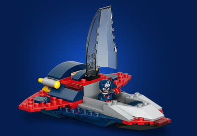 LEGO Marvel Quinjet-ul Capitanului America
