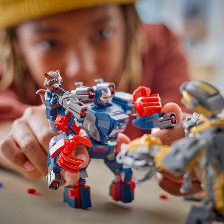 Razbunatorii Thor vs Chitauri:sfarsitul jocului Marvel, +8 ani, 76322, 373 piese, Lego 783595