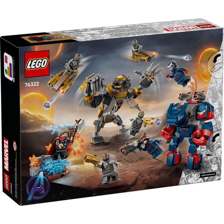 Razbunatorii Thor vs Chitauri:sfarsitul jocului Marvel, +8 ani, 76322, 373 piese, Lego 783593