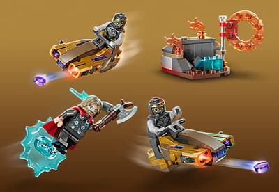 LEGO Marvel accesorii pentru actiune de lupta