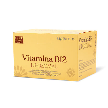 Vitamina B12 Lipozomala, 300 mg, Liporom 783608