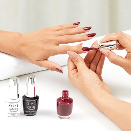 Lac de unghii cu efect de gel Infinite Shine, Malaga Wine, 15 ml, OPI 783648