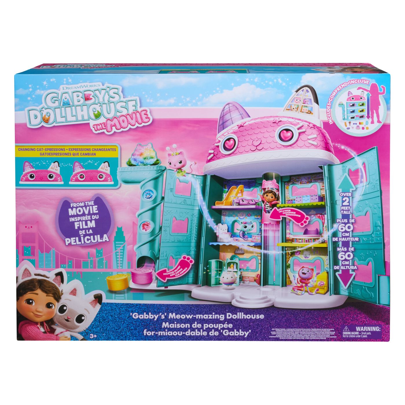 Casa de papusi a lui Gabby’s Meow-Mazing cu accesorii, Gabby's Dollhouse