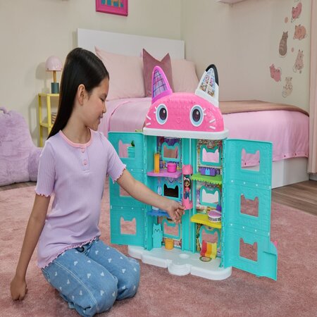 Casa de papusi a lui Gabby’s Meow-Mazing cu accesorii, Gabby's Dollhouse 783659