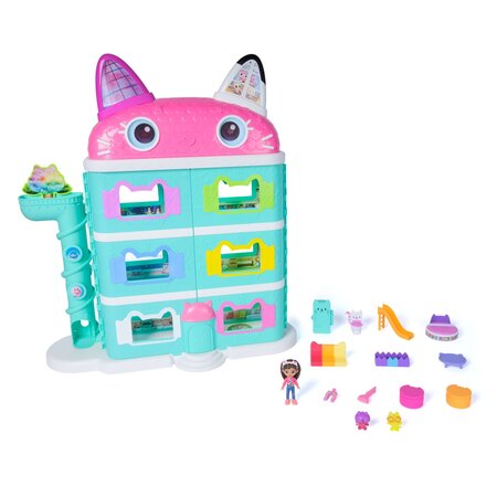 Casa de papusi a lui Gabby’s Meow-Mazing cu accesorii, Gabby's Dollhouse 783654