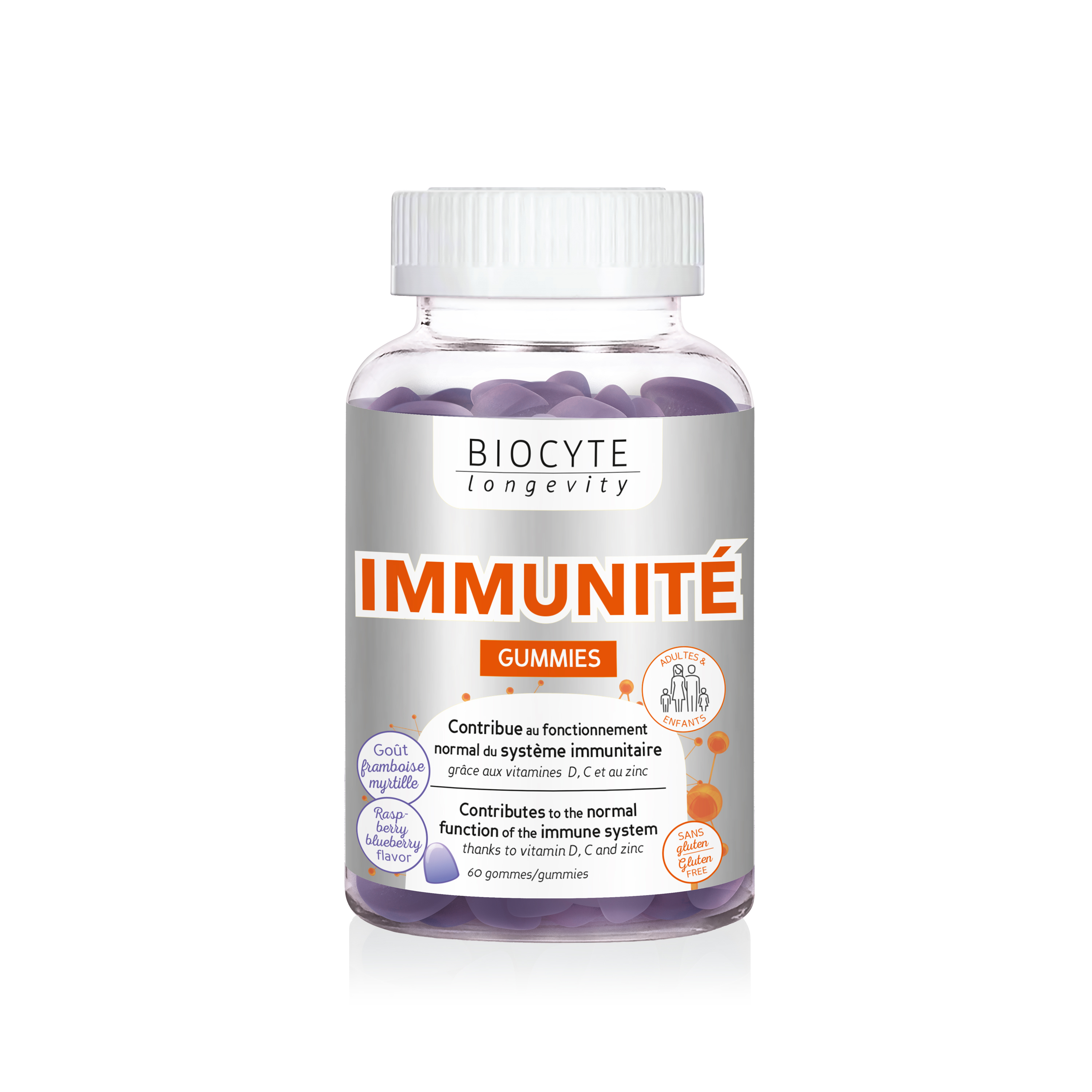 Immunite Gummies, 60 jeleuri, Biocyte