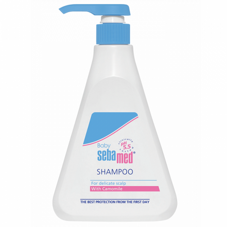 Sampon dermatologic pentru copii Sebamed Baby, 500 ml, Camomile, Sebamed