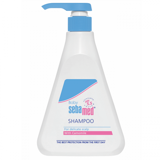 Sampon dermatologic pentru copii Sebamed Baby, 500 ml, Camomile, Sebamed